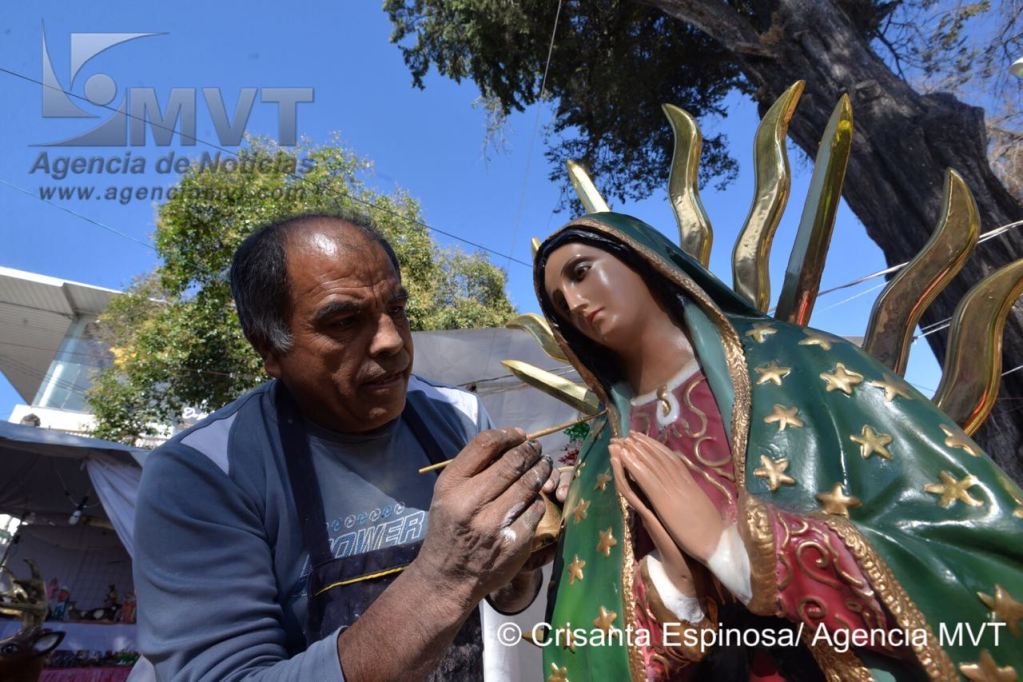 Todo un arte, es la restauración y reparación de imágenes religiosas