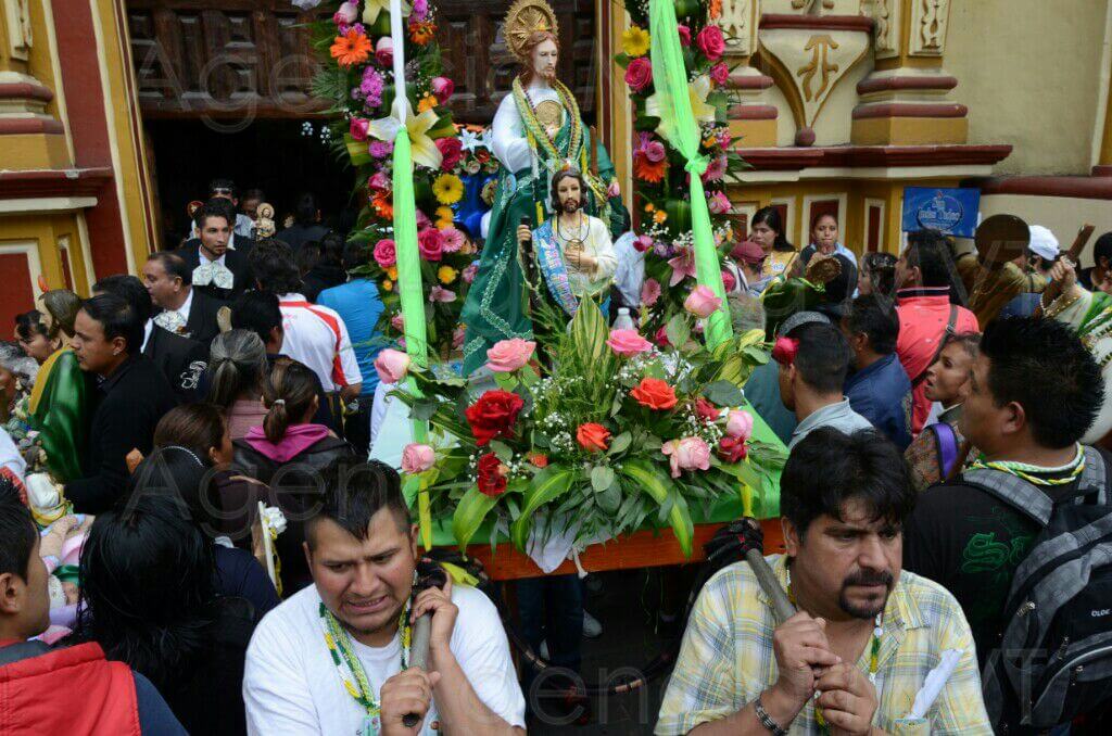 Desbordada fe en honor a San Judas Tadeo