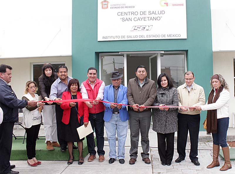 Rehabilitan centro de salud en San Cayetano