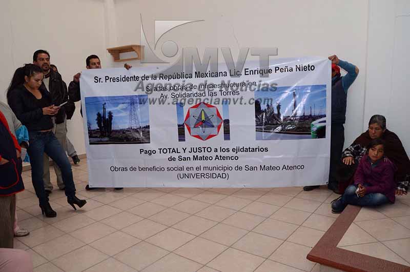 Bloquearán obras del tren México-Toluca si no pagan tierras afectadas