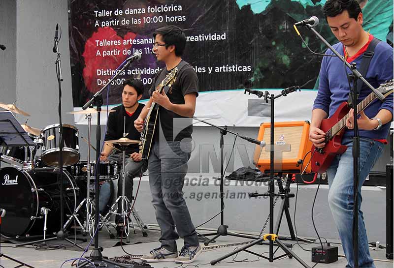 Llenan de rock el Centro Cultural Mexiquense