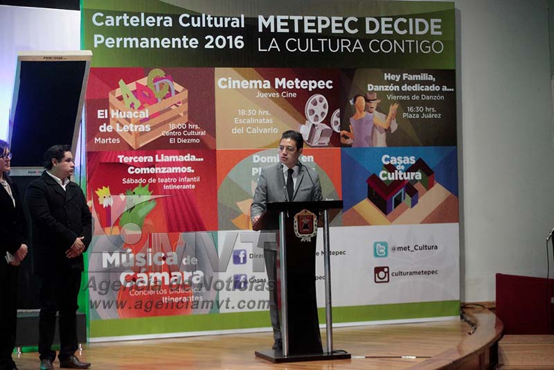 Presentó Metepec oferta cultural permanente