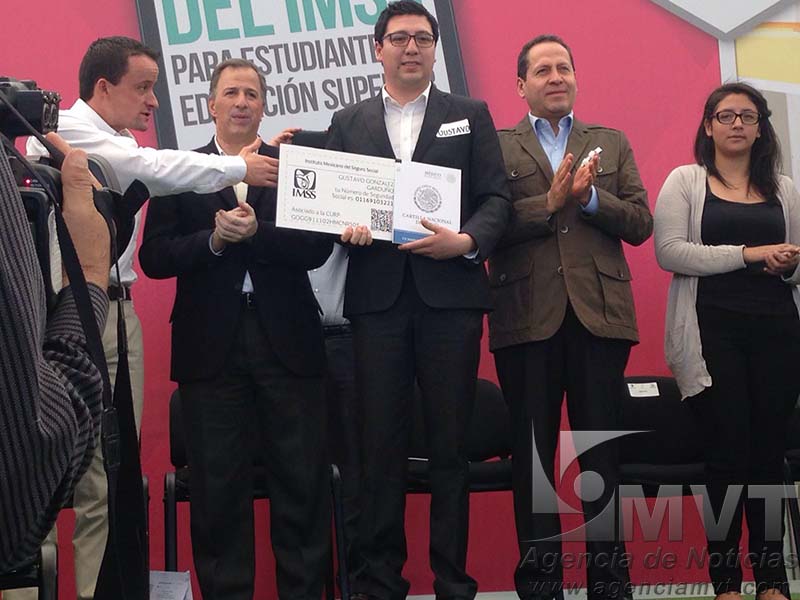 Brindarán Seguro Social 500 mil estudiantes mexiquenses