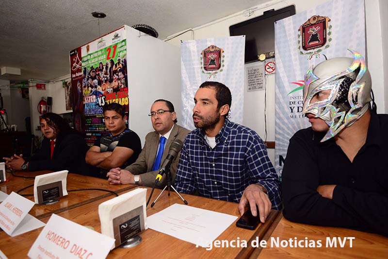 La unidad deportiva Martín Alarcón Hisojo albergará función de Lucha Libre