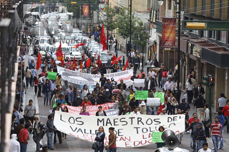 Marchará la CNTE en Toluca por justicia e inversión educativa