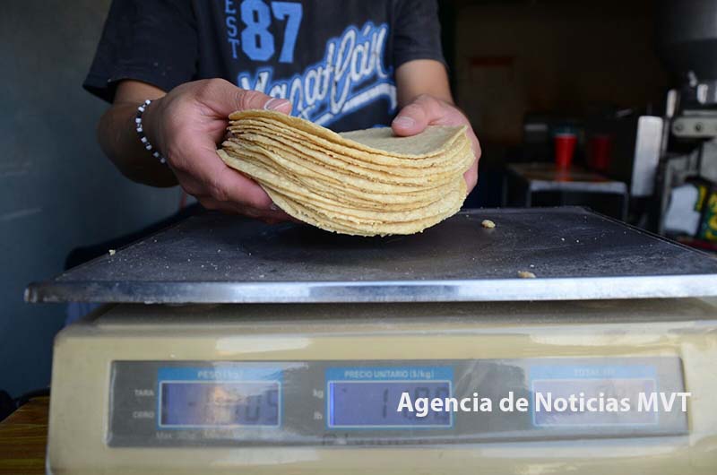 En Valle de Toluca todavía no aumenta la tortilla