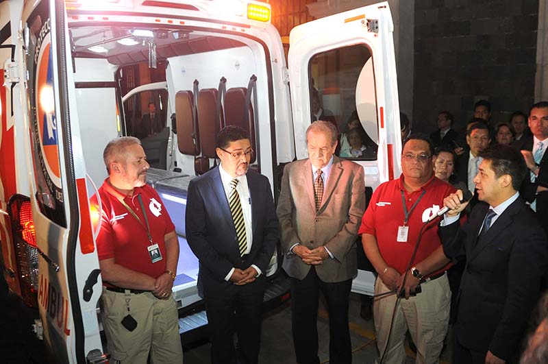 Cuenta Poder Judicial con nueva ambulancia