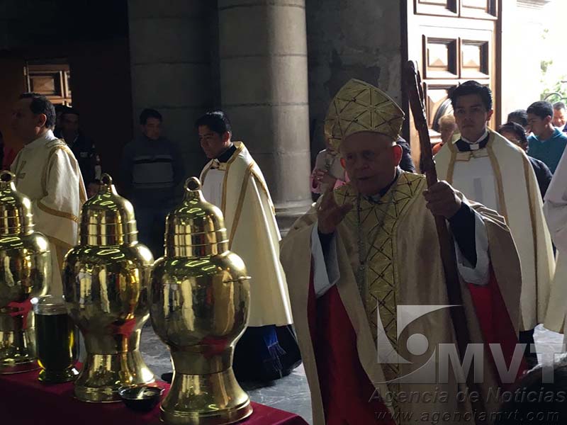 Listos los sacerdotes de Toluca para la Semana Santa