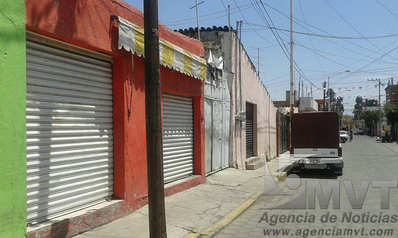 Cierran comercios en Metepec por robos con armas largas