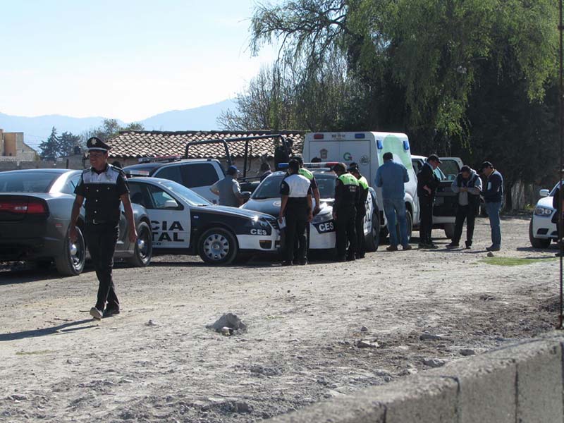 Decapitan hombre en Totoltepec, Toluca