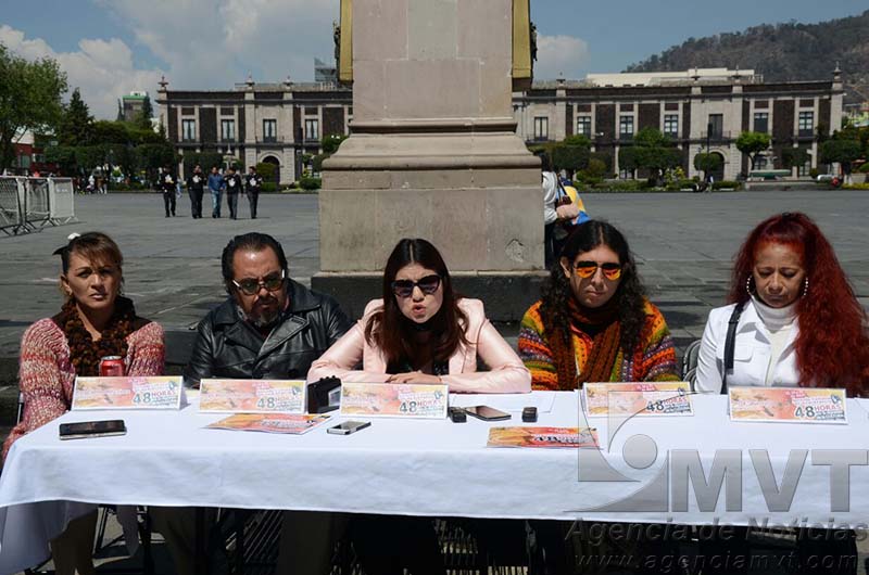 Demandan artistas trato digno y oportunidades