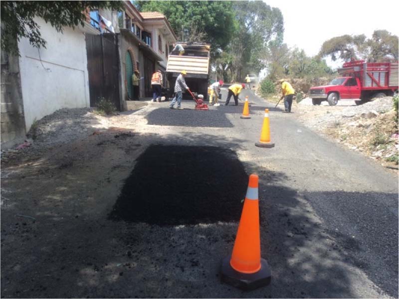 Reparan rutas de evacuación del Popocatépetl