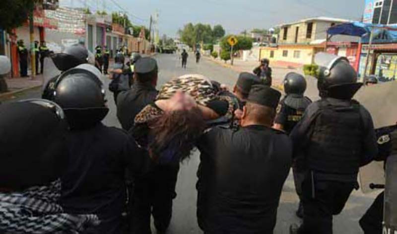 Sólo había 16 policías estatales en Atlatongo, Teotihuacan, cuando lincharon presuntos secuestradores