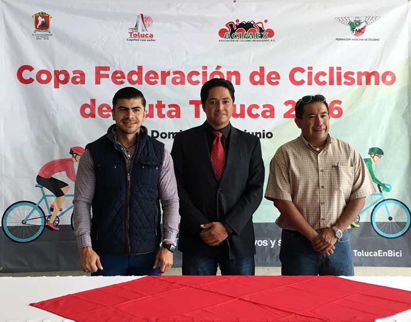 Lista la Copa Federación de Ciclismo de Ruta Toluca 2016