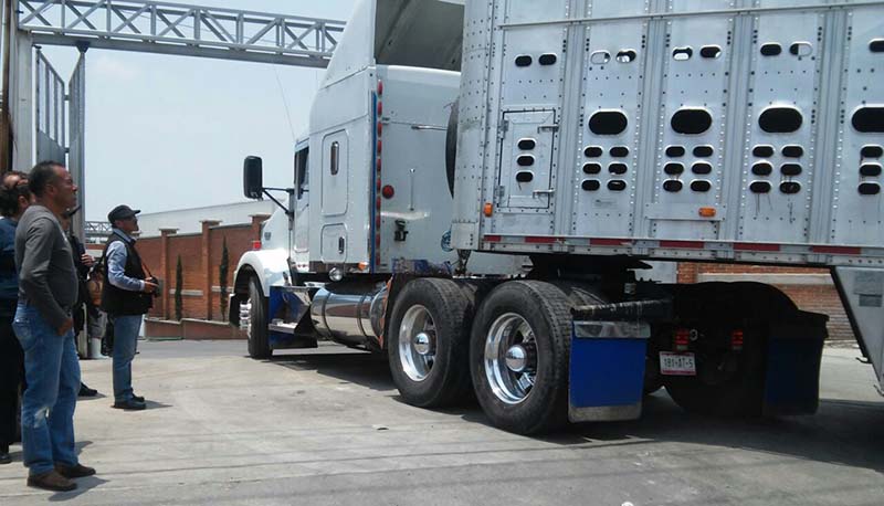 Cierran carretera en protesta por pestilente rastro irregular en La Paz