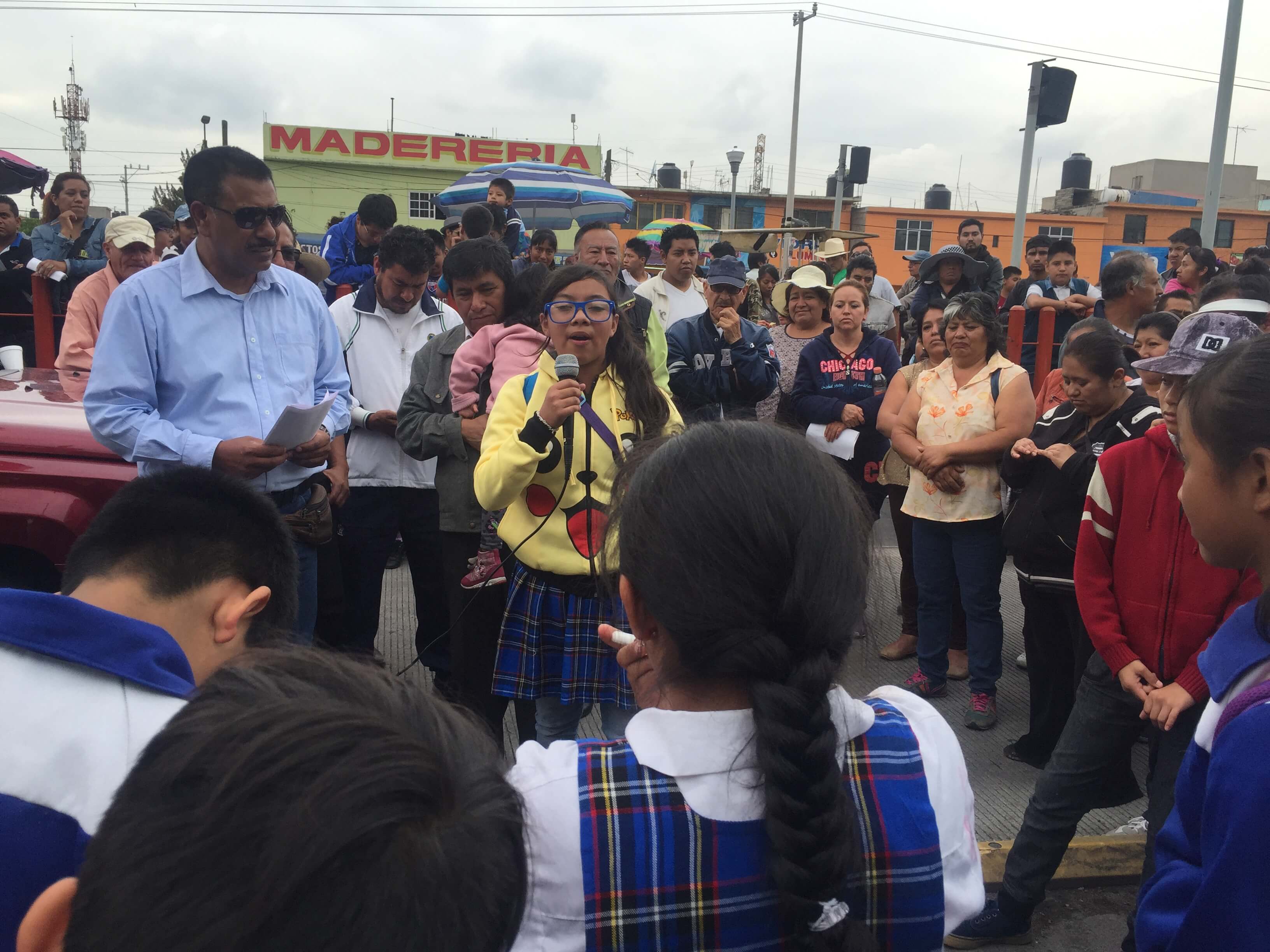 Suspenden servicio de Mexibús por manifestación a favor de la CNTE en Chimalhuacán