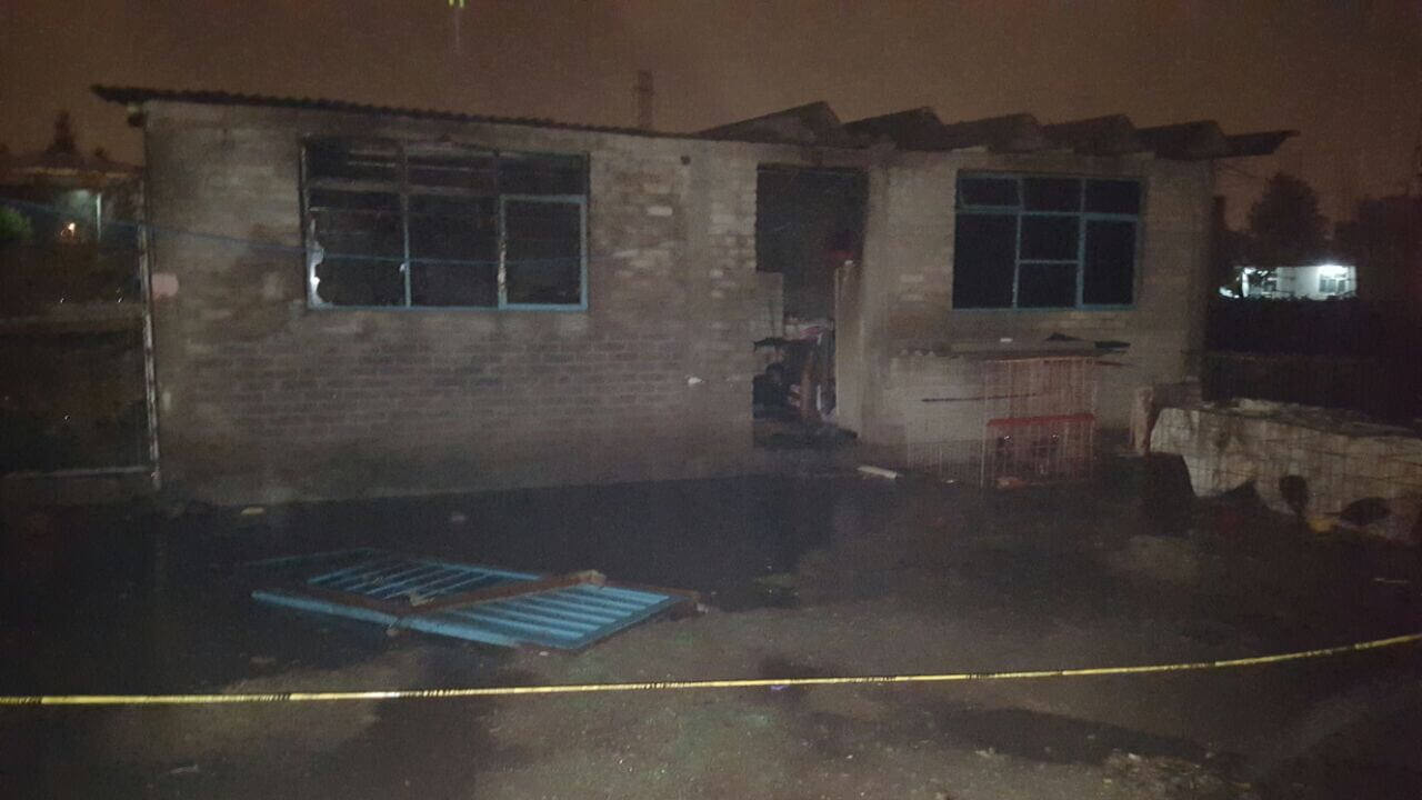 Muere mujer atrapada en incendio en Texcoco
