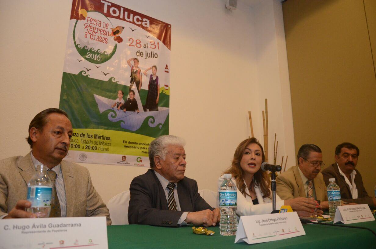 Habrá Feria de Regreso a Clases en Toluca