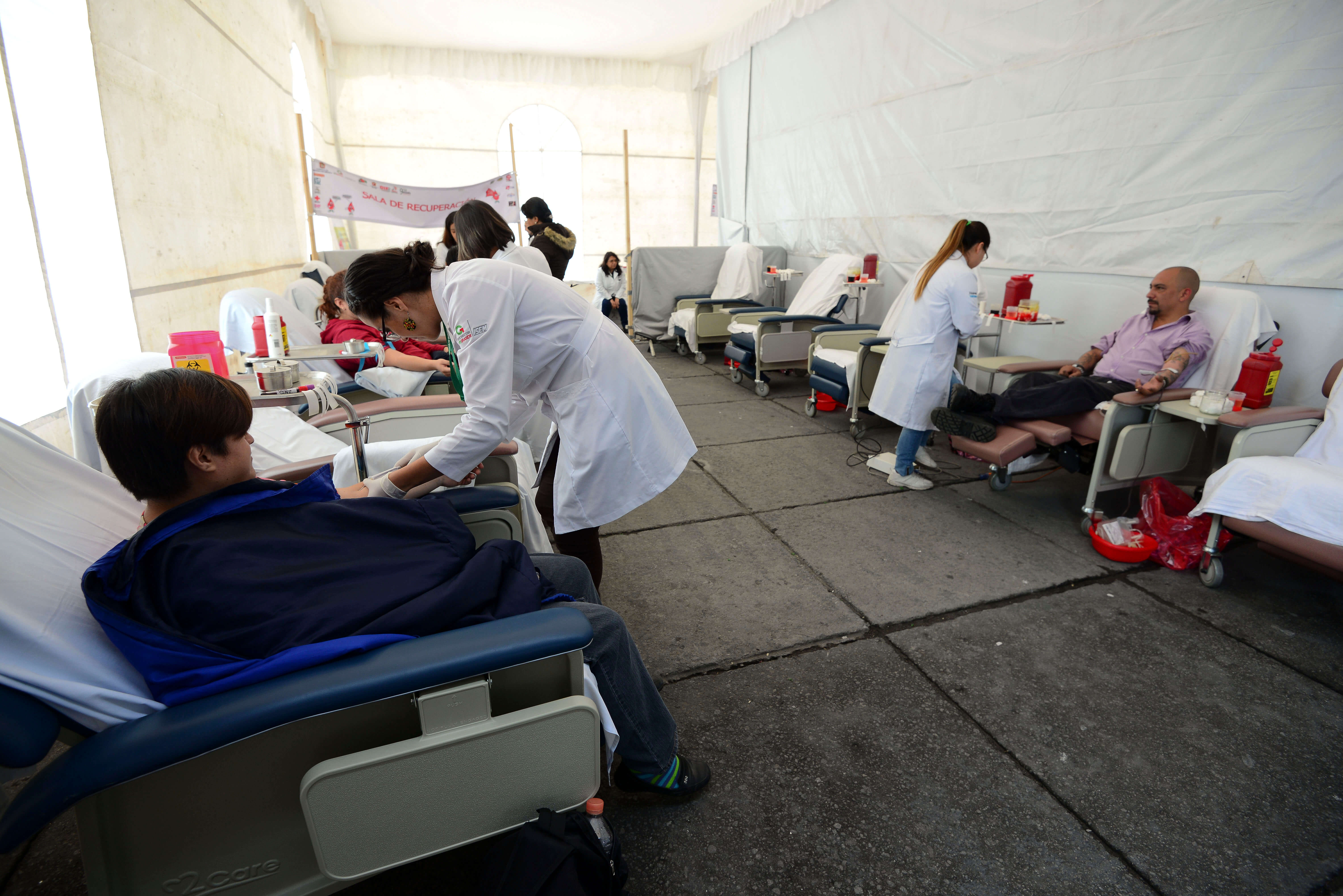Realizan en Toluca Maratón Internacional de Donación de Sangre