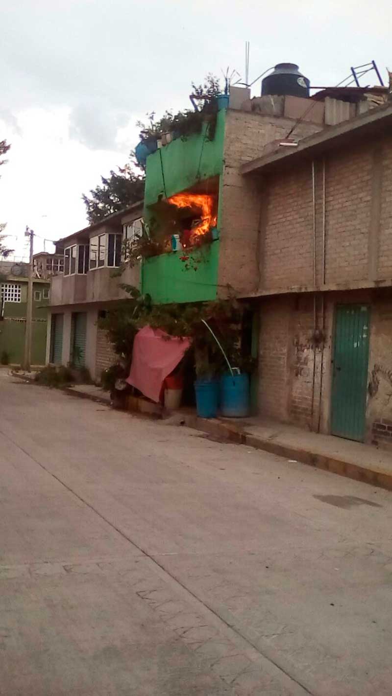 Hombre de 70 años atrapado en incendio, vivió para contarlo