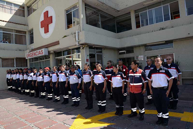 Aplican antidoping a todo el personal de Cruz Roja en Edomex