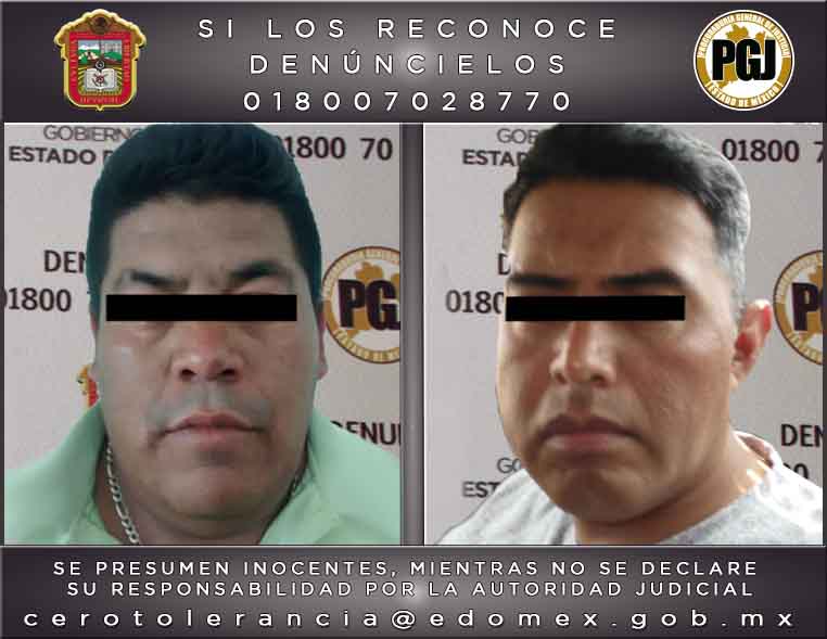 Vinculan a proceso a dos presuntos homicidas de Texcoco