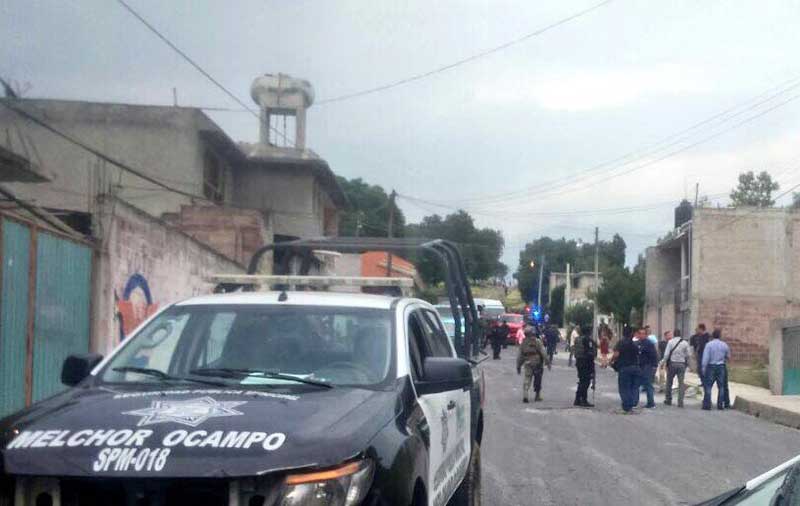 Tras enfrentamiento a balazos, capturan ocho del Cartel de Jalisco en Melchor Ocampo