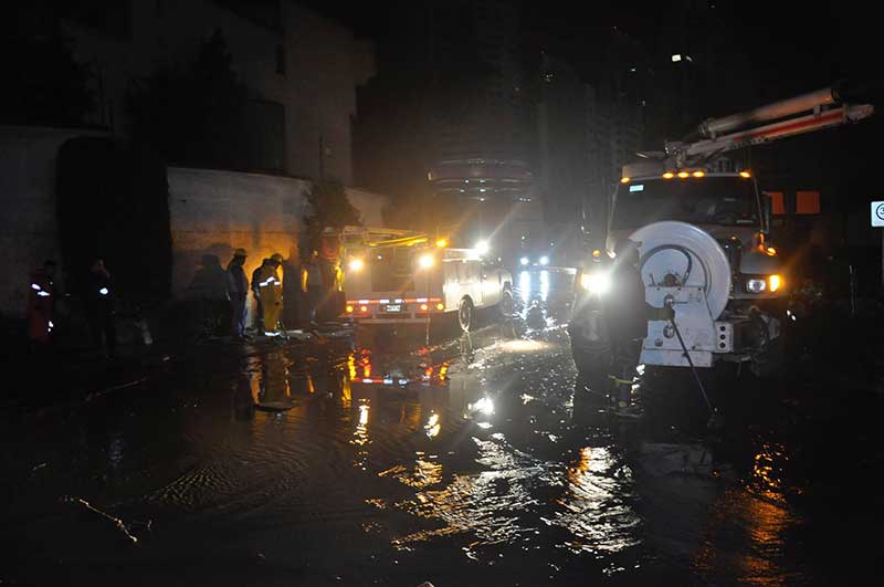 Atendió CAEM contingencia por lluvias en Huixquilucan, San Mateo Atenco y Ecatepec