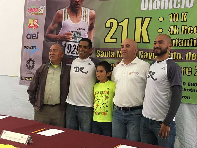 Atleta olímpico tendrá carrera atlética en Santa María Rayón