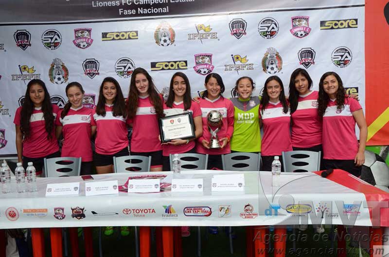 Leonas rosas de Metepec participarán en torneo nacional