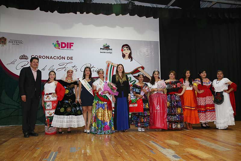 Elige Metepec Reina de la Fiestas Patrias