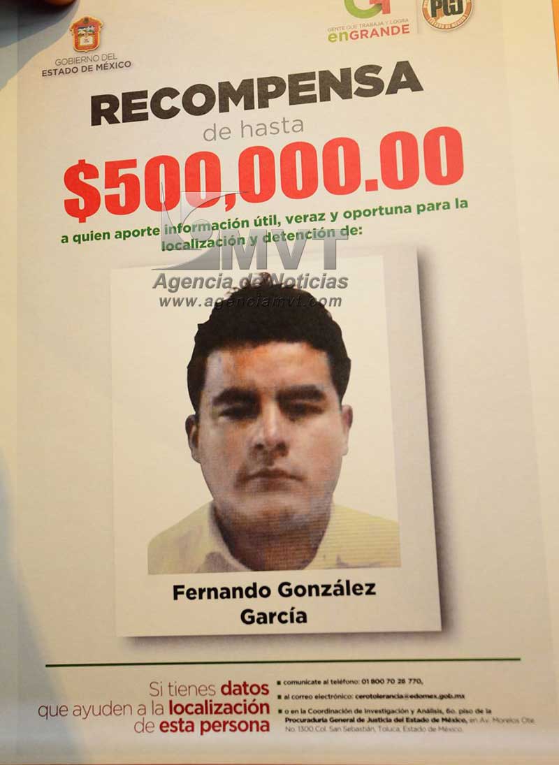Ofrece PGJEM recompensa de 500 mil pesos por asesino de Karen Esquivel