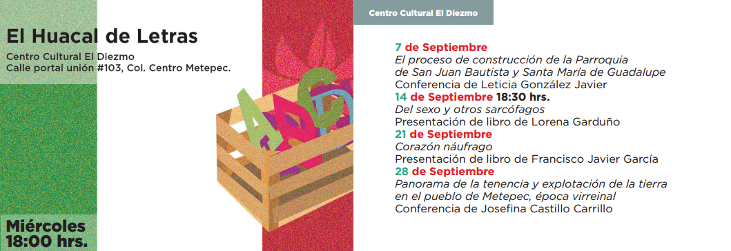 Celebra Metepec Fiestas Patrias con cartelera cultural