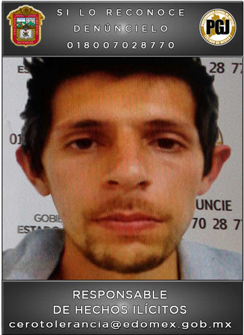 Pasará 17 años en prisión violador de Tlalnepantla