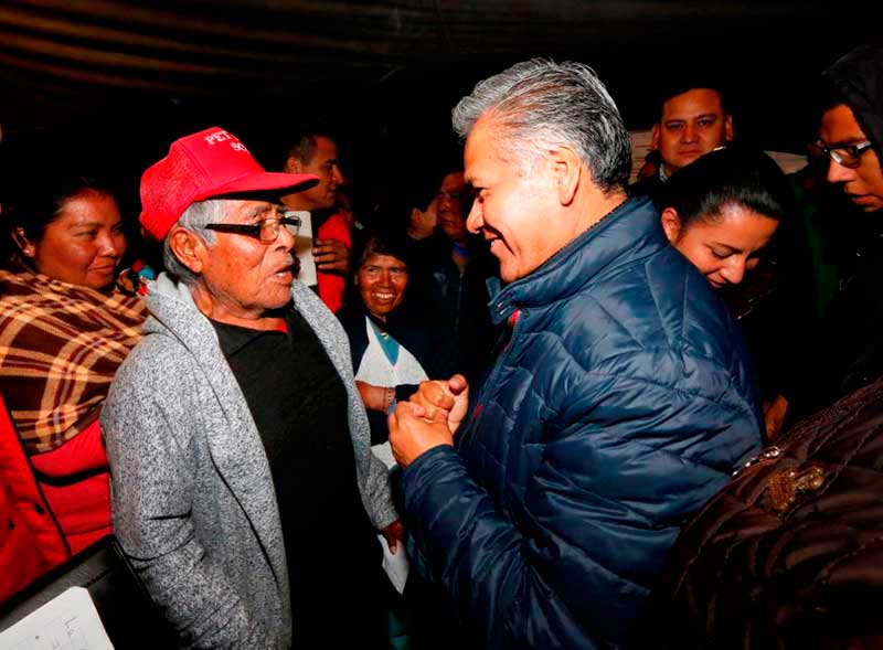 Ofrece alcalde de Toluca audiencias nocturnas