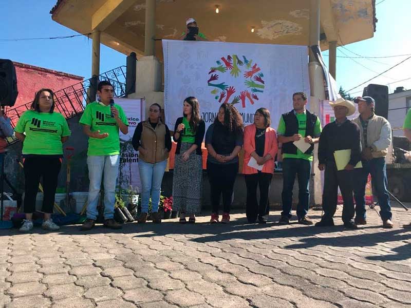 Viva la Gente y México Nuevo recuperan espacios públicos en Zinacantepec