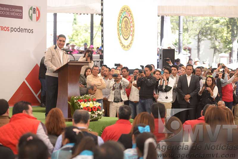 Trabajo conjunto para mejorar calidad de vida en norte de Toluca: Velázquez Ruiz