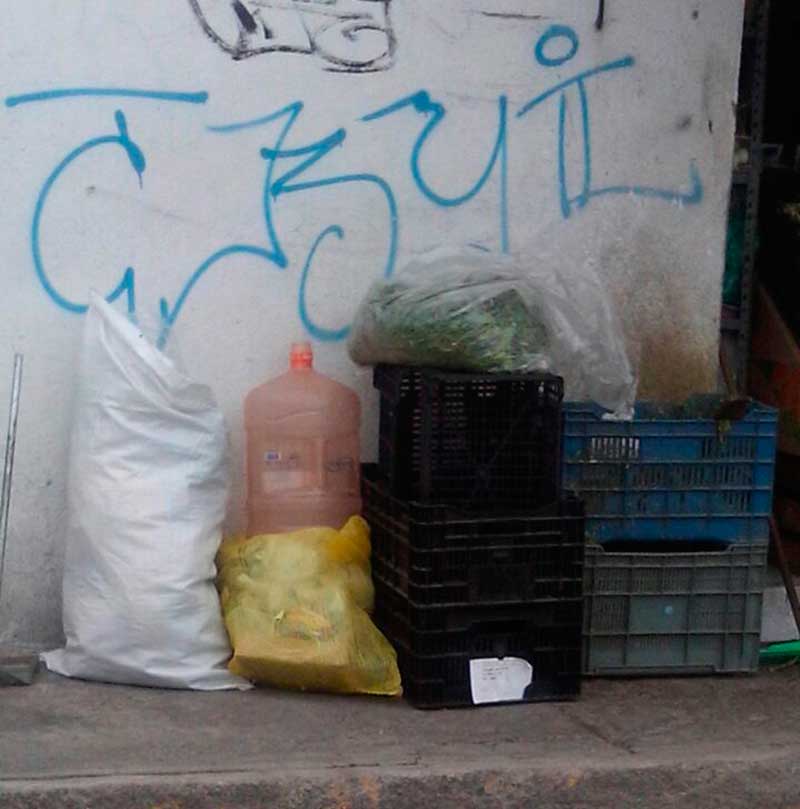 De todo se puede encontrar en las calles de El Seminario por la falta de recolección de basura.