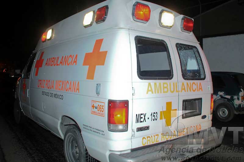 Lesionado por disparo de arma de fuego un elemento de Cruz Roja Mexicana en Ecatepec