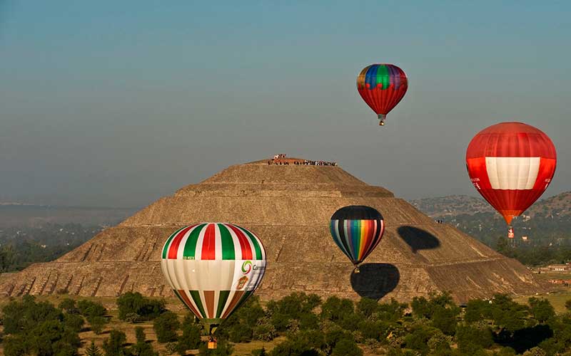 Será Teotihuacán sede del Balloon Fest Mex
