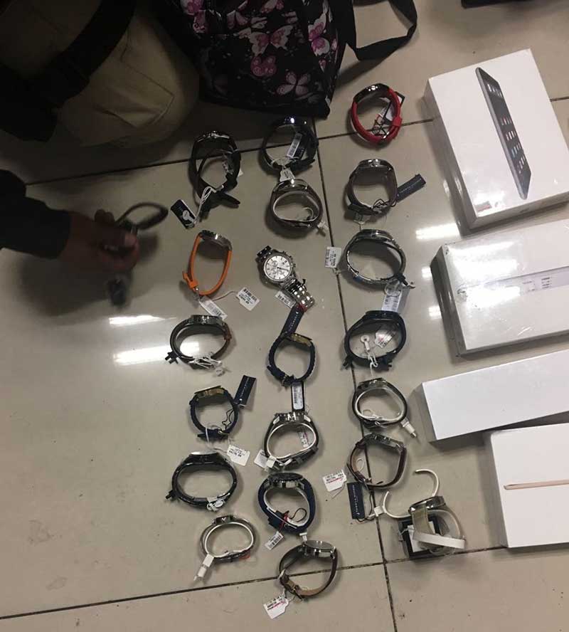 Aseguran a cuatro en Naucalpan relacionados con robos a tiendas departamentales