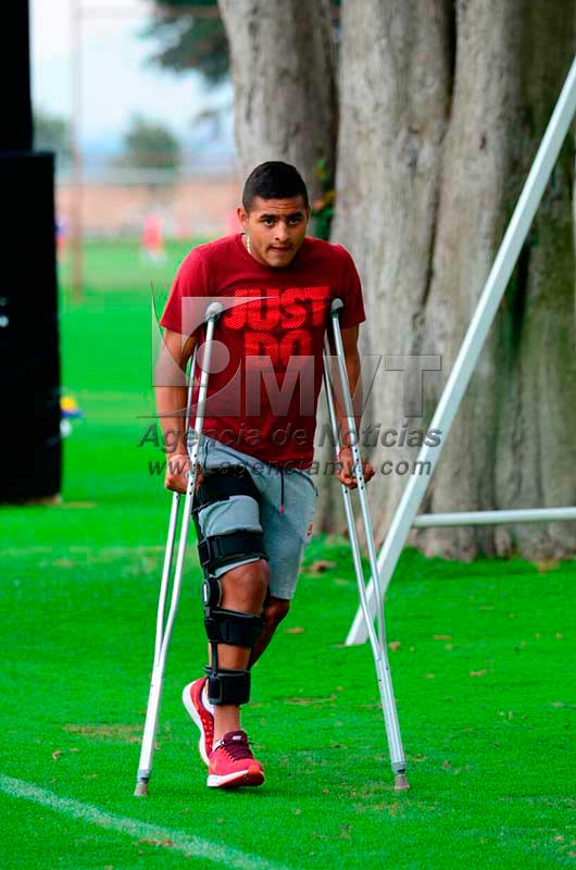 Causa baja del Toluca Alexis Vega seis meses por lesión