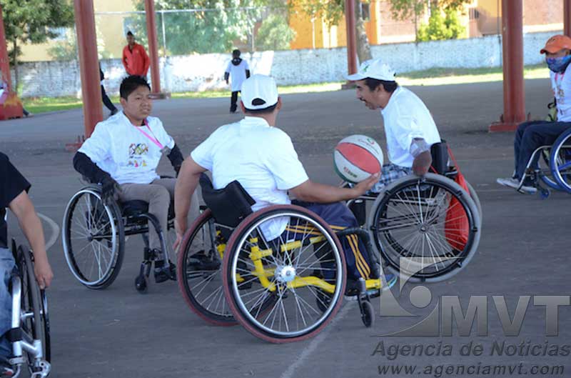 Festejan con mañana deportiva Día Internacional de la Discapacidad