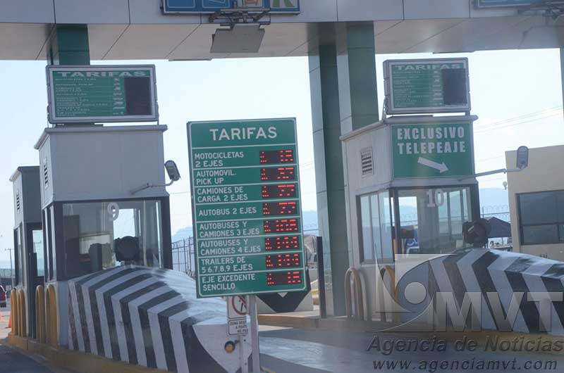 Sube peaje de autopista Lerma-Tenango, sin aviso previo