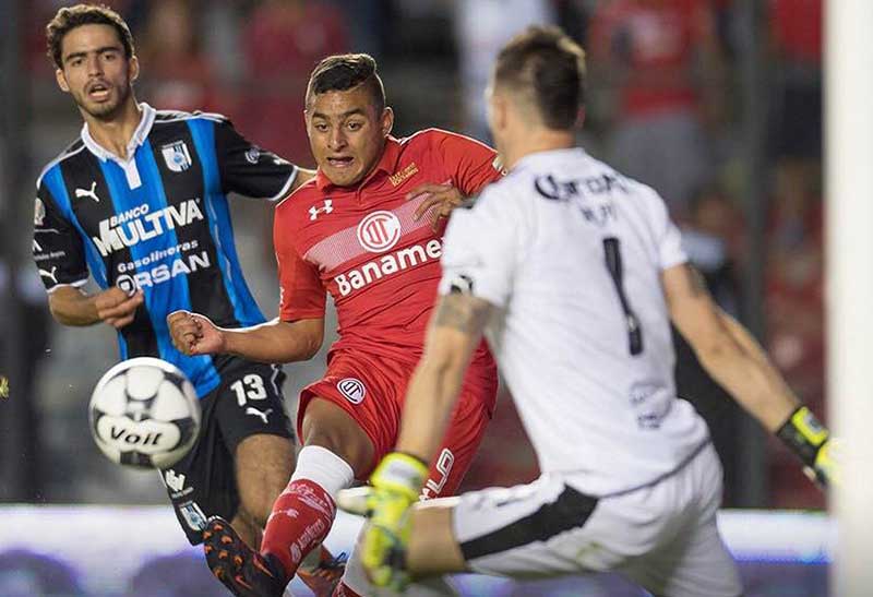 Toluca venció a Querétaro con gol de último minuto