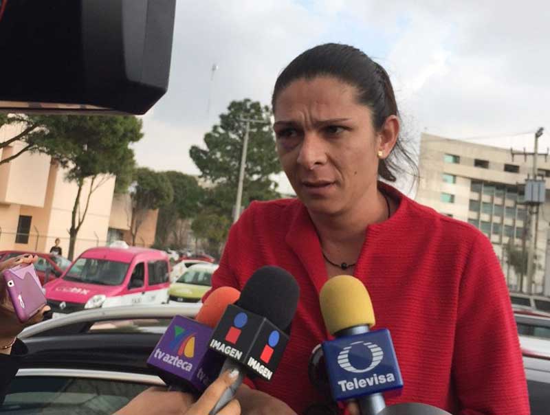 Identifica Ana Gabriela Guevara camioneta de presuntos agresores