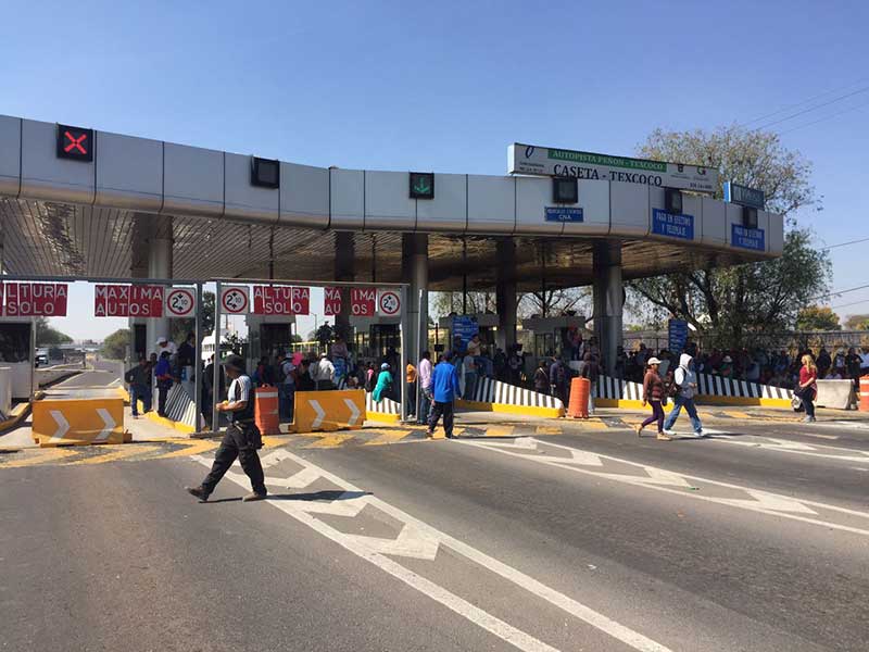 Continúan protestas de empleados de Universidad de Chapingo