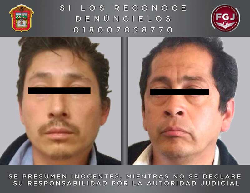 Procesan a dos presuntos secuestradores en Ixtlahuaca