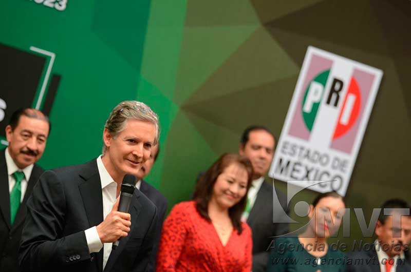 Se registra Alfredo del Mazo como aspirante a candidato del PRI