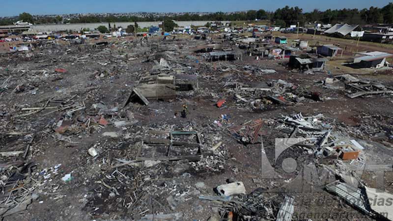 Llegan a 37 las víctimas mortales de explosión del mercado San Pablito, de Tultepec